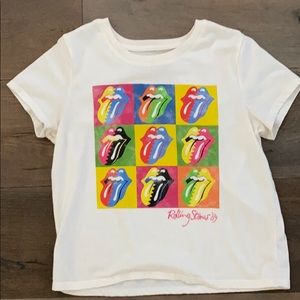Rolling Stones T-shirt from tillys